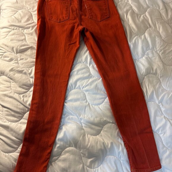 Hashtag True Religion Jeans Waist 30X29 Inches Straight Red - Picture 3 of 11